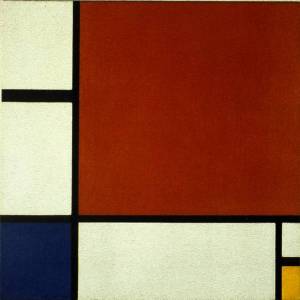 Composition II in Red, Blue, and Yellow, 1930